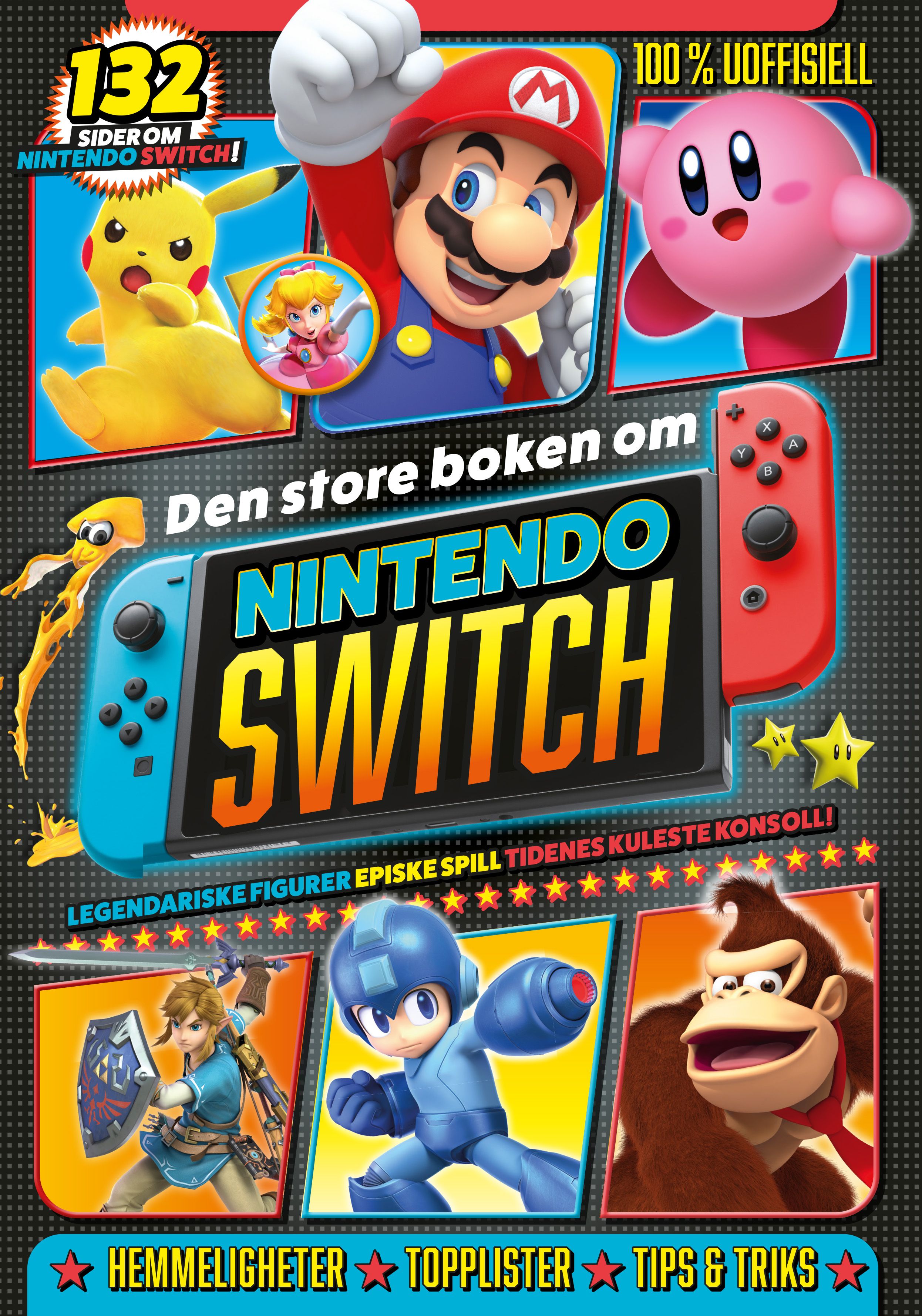 Nintendo Switch Tomo Den store boken om Nintendo Switch (Pocket) - Norli Bokhandel